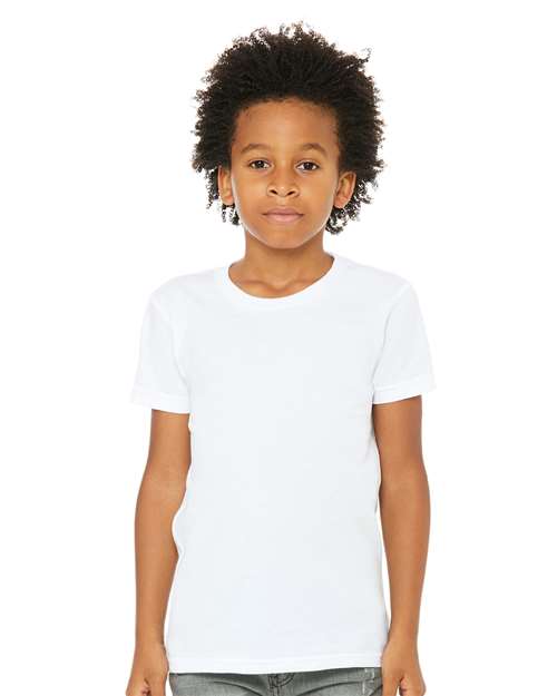 Youth CVC Jersey Tee BELLA + CANVAS 3001YCVC