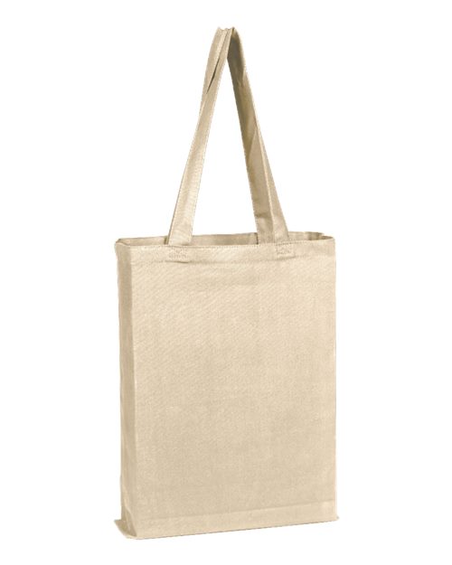 Canvas Gusset Promotional Tote Q-Tees Q800GS - NeoInk Transfers