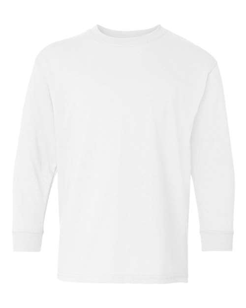 Youth Heavy Cotton™ Long Sleeve T-Shirt Gildan 5400B - NeoInk Transfers