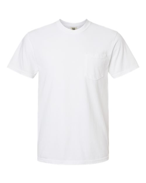 Unisex Garment-Dyed Heavyweight Pocket T-Shirt Comfort Colors 6030