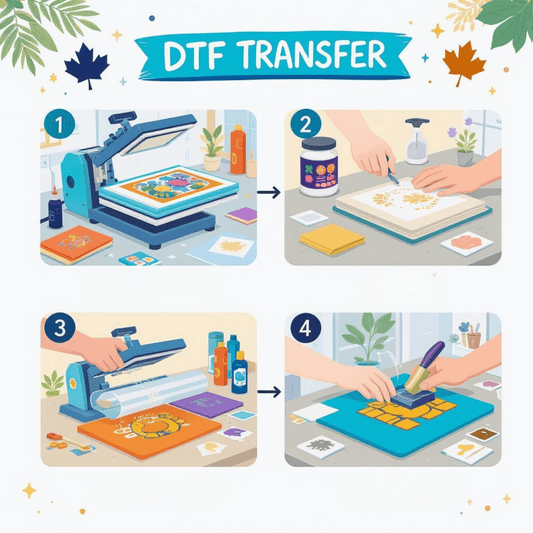 DTF Transfers 101 – Top Questions Answered for Canadians New to Direct-to-Film Printing - NEOINK