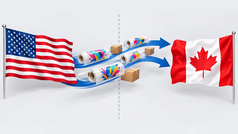 Buying DTF Transfers in Canada in 2026: Tariffs, Duties and Why Printing Local Wins