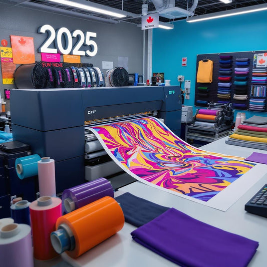 The Rise of DTF Printing in 2025 – How Direct-to-Film is Revolutionizing Custom Apparel in Canada - NEOINK