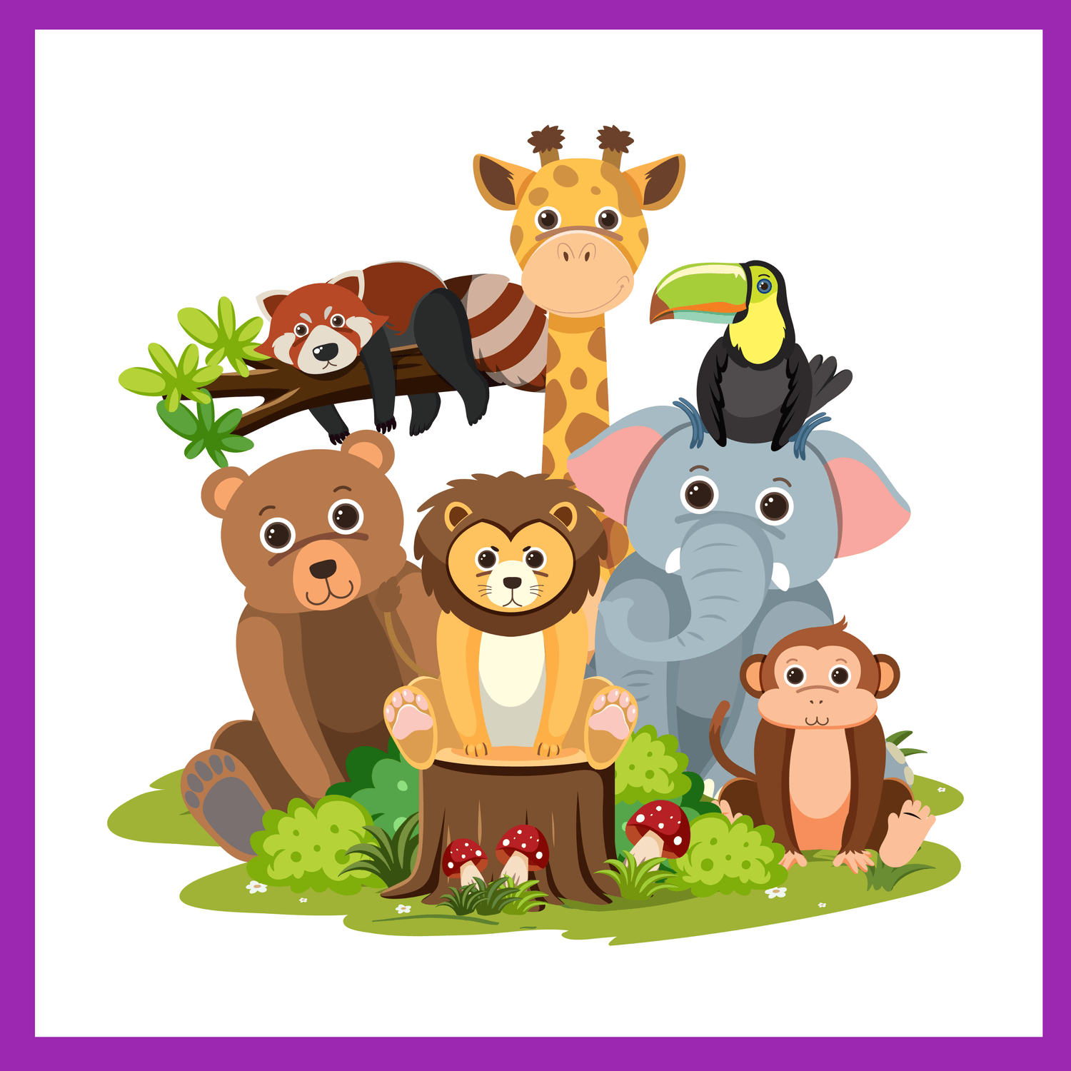 Animal Designs - NeoInk Transfers