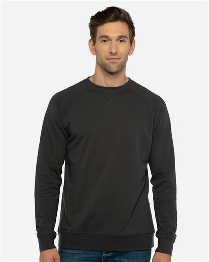 Unisex Laguna Raglan Crewneck Sweatshirt Next Level 9000