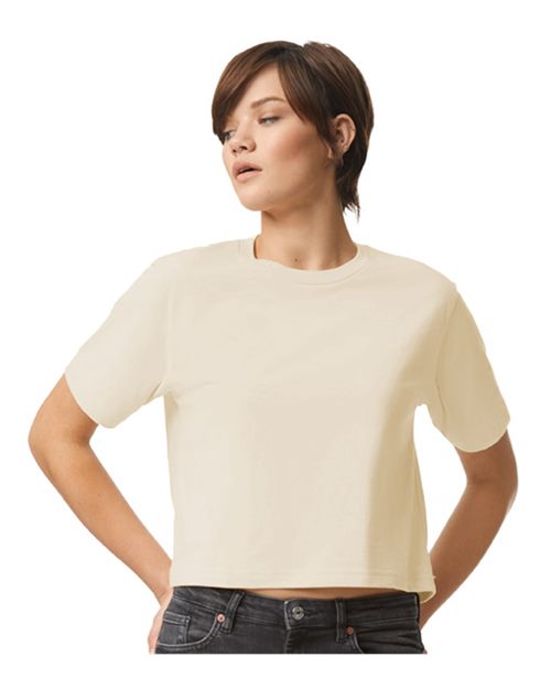 Women's Fine Jersey Mid-Length Boxy Tee American Apparel 102