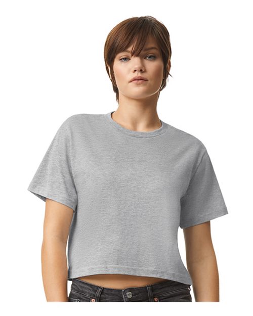 Women's Fine Jersey Mid-Length Boxy Tee American Apparel 102