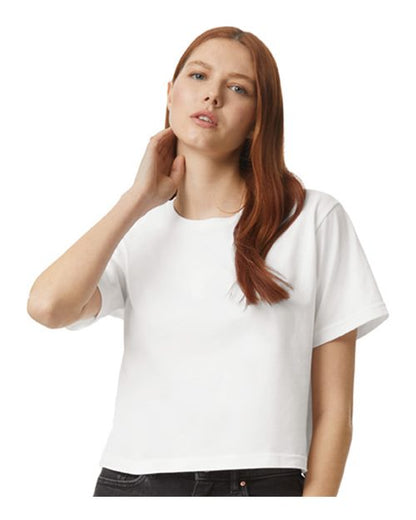 Women's Fine Jersey Mid-Length Boxy Tee American Apparel 102