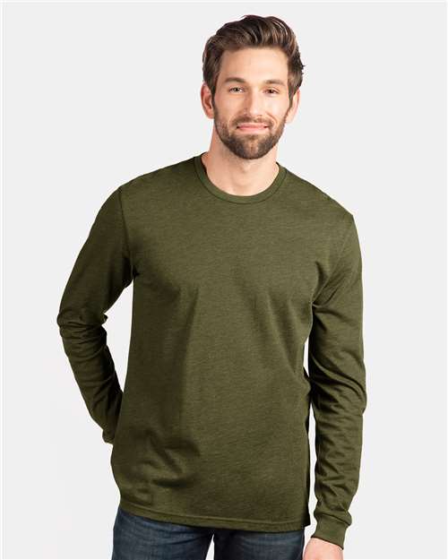 Unisex CVC Long Sleeve Tee Next Level 6211
