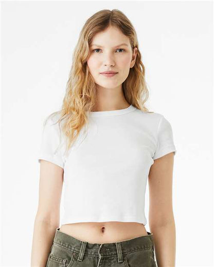 Women's Micro Rib Baby Tee BELLA + CANVAS 1010