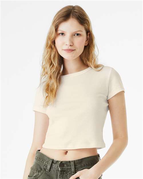Women's Micro Rib Baby Tee BELLA + CANVAS 1010