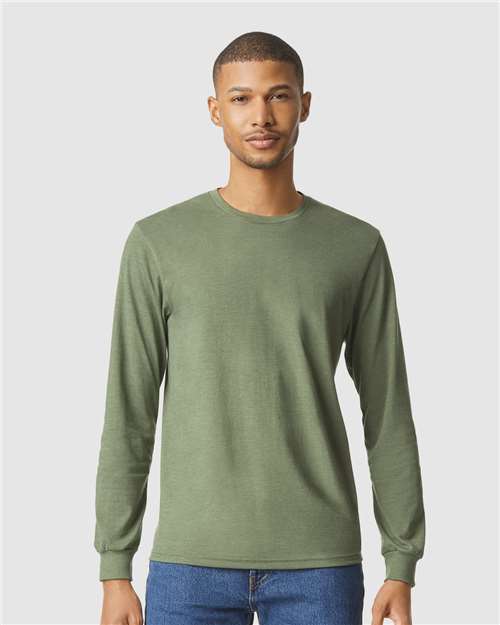 Unisex Softstyle® CVC Long Sleeve T-Shirt Gildan 64440CVC