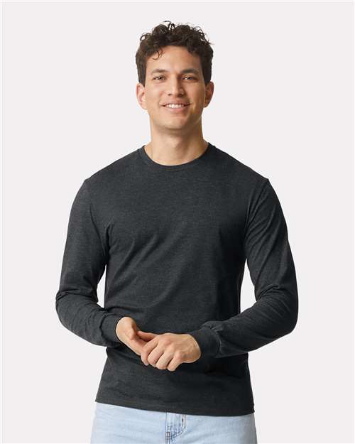 Unisex Softstyle® CVC Long Sleeve T-Shirt Gildan 64440CVC
