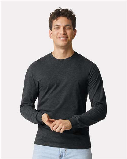 Unisex Softstyle® CVC Long Sleeve T-Shirt Gildan 64440CVC