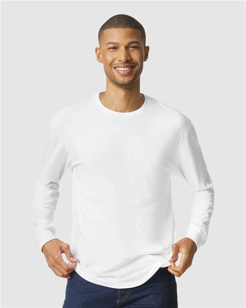 Unisex Softstyle® CVC Long Sleeve T-Shirt Gildan 64440CVC