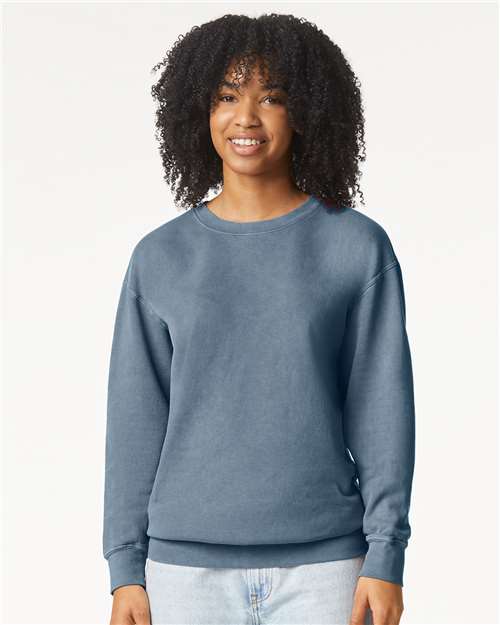 Unisex Garment-Dyed Lightweight Crewneck Sweatshirt Comfort Colors 1466