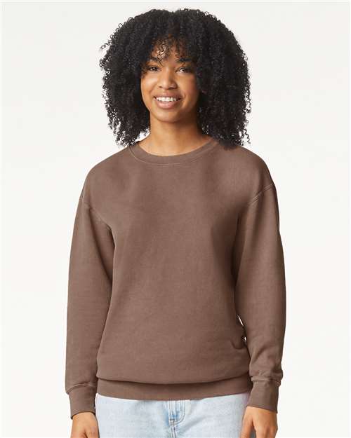 Unisex Garment-Dyed Lightweight Crewneck Sweatshirt Comfort Colors 1466