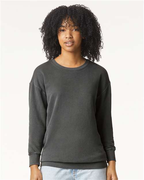 Unisex Garment-Dyed Lightweight Crewneck Sweatshirt Comfort Colors 1466