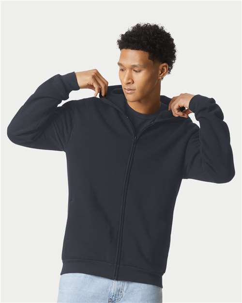 Unisex ReFlex Fleece Full-Zip Hoodie Sweatshirt American Apparel RF497
