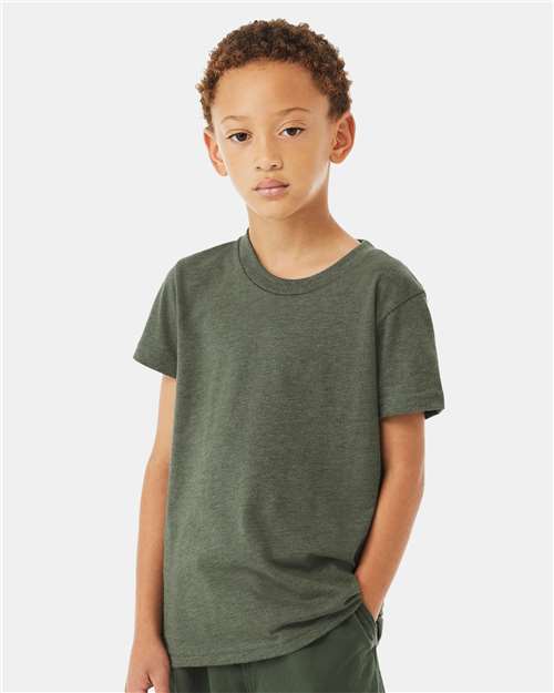 Youth CVC Jersey Tee BELLA + CANVAS 3001YCVC