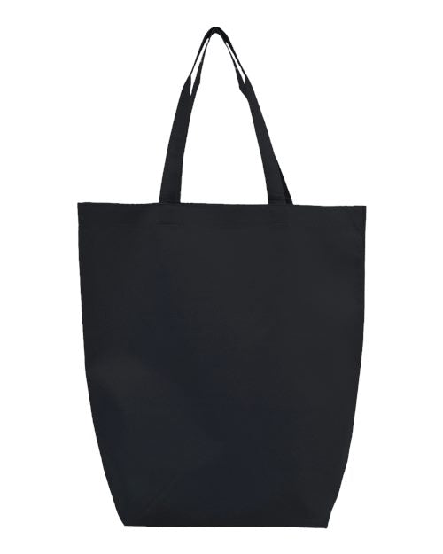 Non-Woven Gusset Bottom Tote Q-Tees Q1251