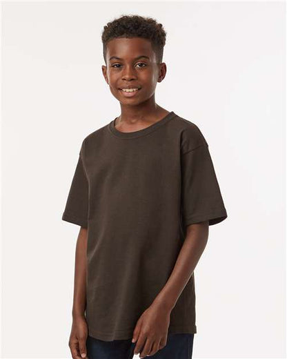 Youth Gold Soft Touch T-Shirt M&O 4850