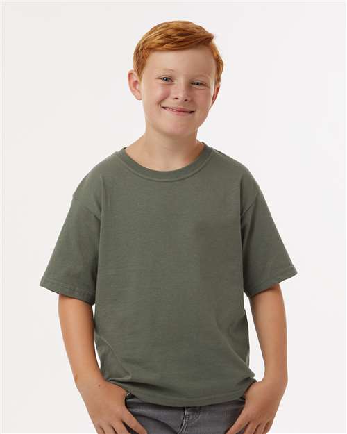 Youth Gold Soft Touch T-Shirt M&O 4850