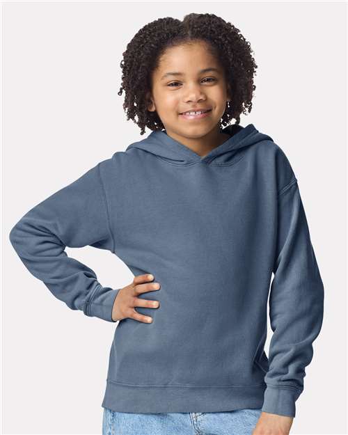 Youth Garment-Dyed Lightweight Hooded Sweatshirt Comfort Colors 1467Y