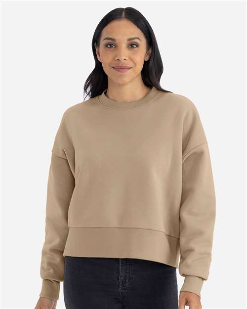 Women's Heavyweight Crewneck Sweatshirt Next Level 9087