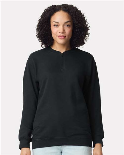 Unisex Softstyle® Midweight Quarter-Zip Sweatshirt Gildan SF008