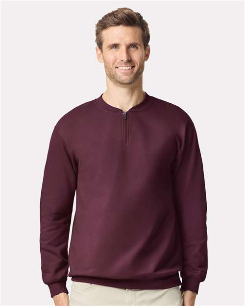 Unisex Softstyle® Midweight Quarter-Zip Sweatshirt Gildan SF008