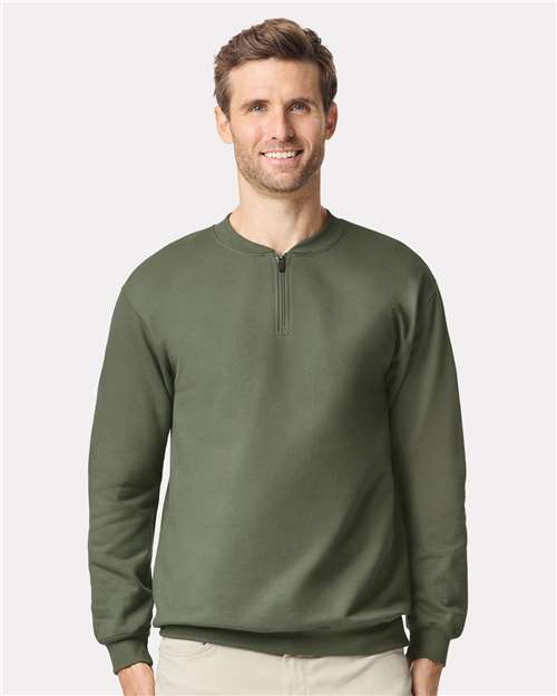Unisex Softstyle® Midweight Quarter-Zip Sweatshirt Gildan SF008