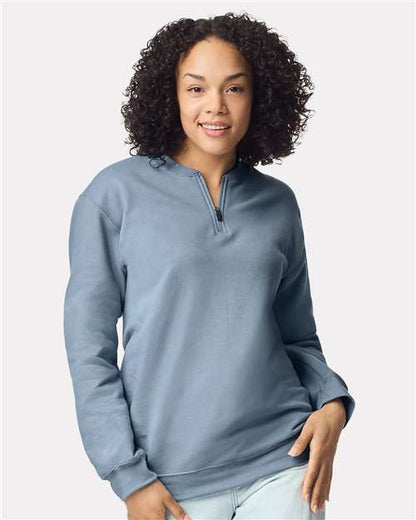 Unisex Softstyle® Midweight Quarter-Zip Sweatshirt Gildan SF008