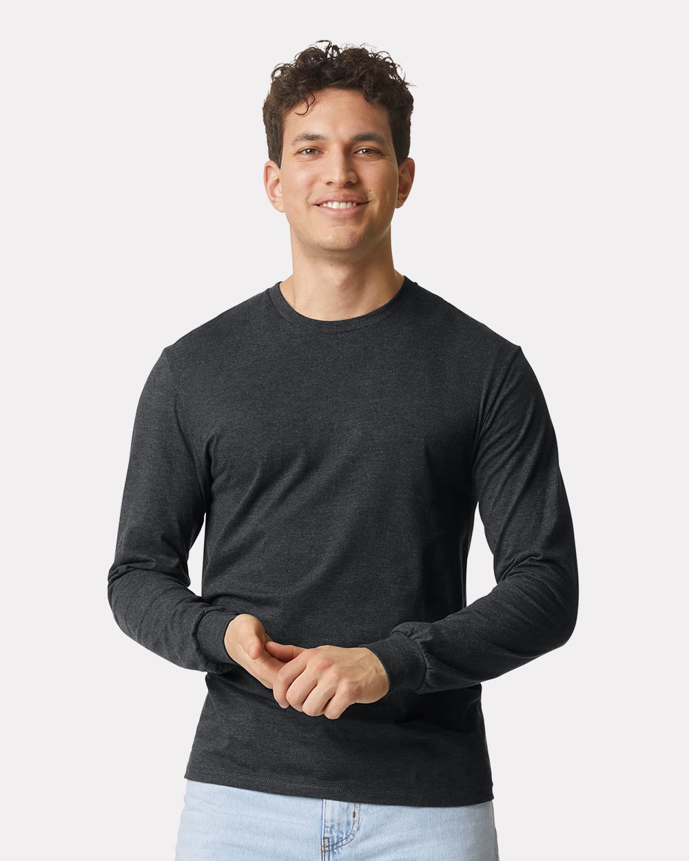 Unisex Softstyle® CVC Long Sleeve T-Shirt Gildan 64440CVC