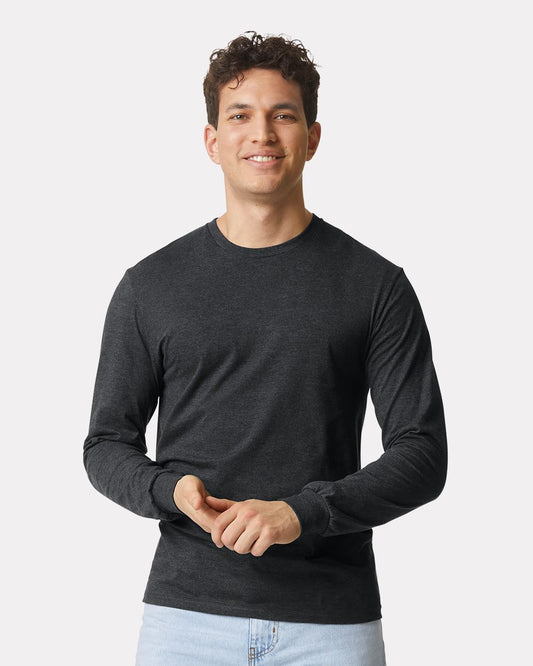 Unisex Softstyle® CVC Long Sleeve T-Shirt Gildan 64440CVC