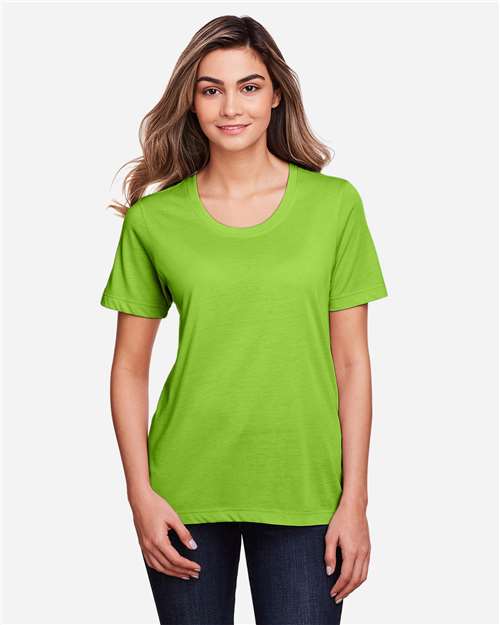 Women's Fusion ChromaSoft™ Performance T-Shirt CORE365 CE111W - NeoInk Transfers