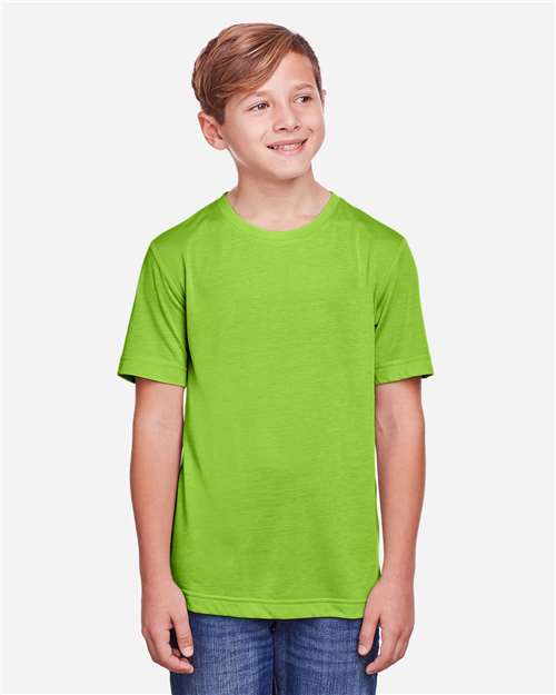 Youth Fusion ChromaSoft™ Performance T-Shirt CORE365 CE111Y - NeoInk Transfers