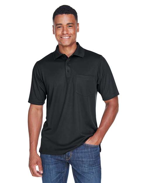 Men's Origin Performance Piqué Polo with Pocket CORE365 88181P