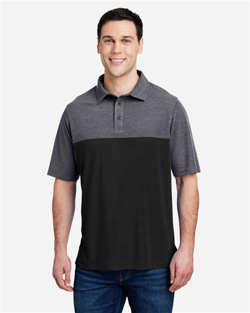Men's Fusion ChromaSoft™ Colorblock Polo CORE365 CE112C - NeoInk Transfers