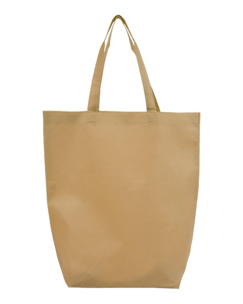 Non-Woven Gusset Bottom Tote Q-Tees Q1251