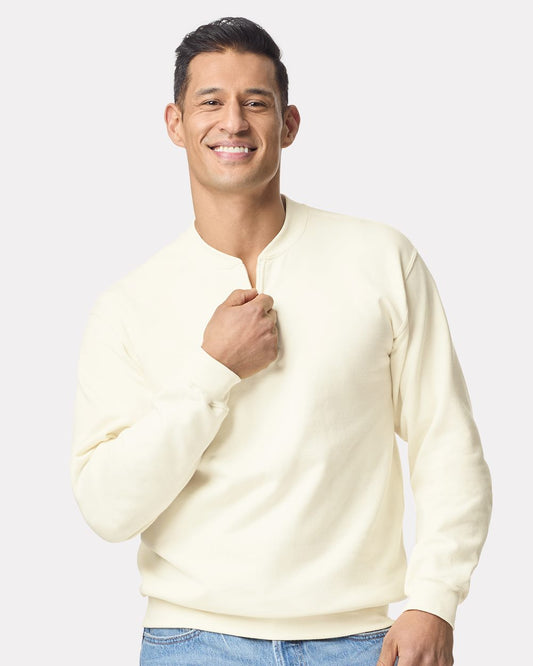 Unisex Softstyle® Midweight Quarter-Zip Sweatshirt Gildan SF008