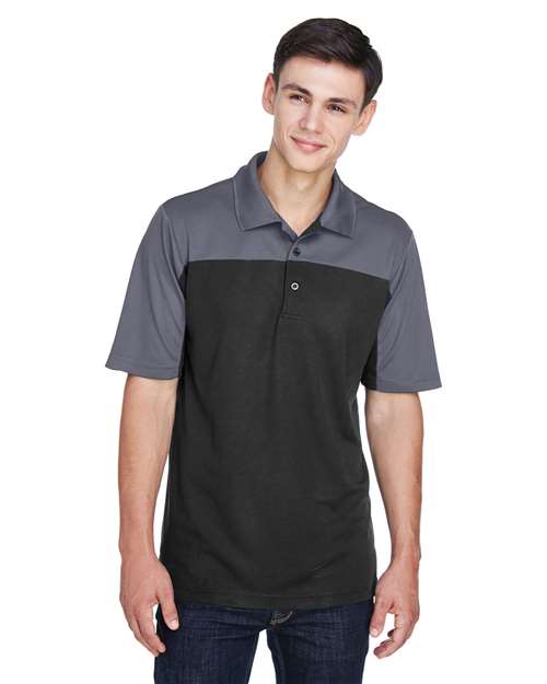 Men's Balance Colorblock Performance Piqué Polo CORE365 CE101