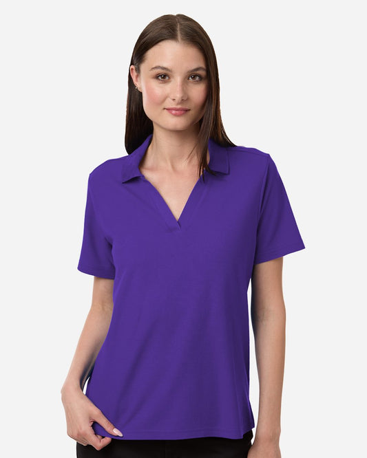 Women's Resolve CVC Performance Pique Polo CORE365 CE106W - NeoInk Transfers