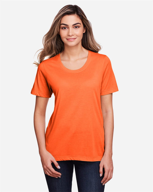 Women's Fusion ChromaSoft™ Performance T-Shirt CORE365 CE111W - NeoInk Transfers