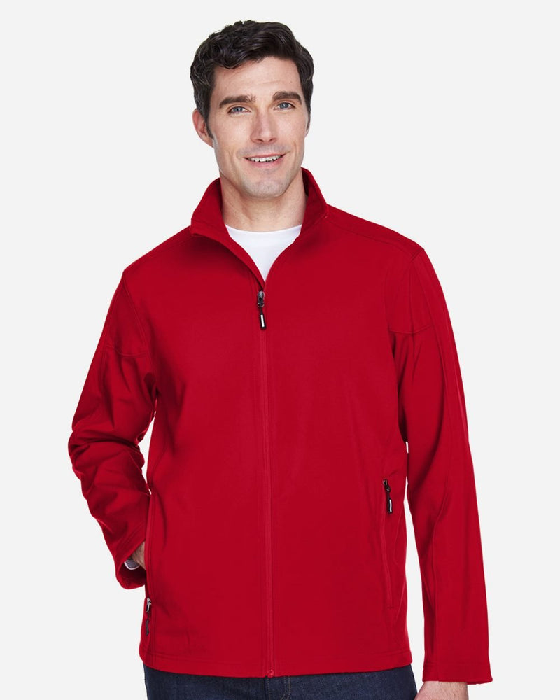 Men's Cruise Two-Layer Fleece Bonded Soft Shell Jacket CORE365 88184