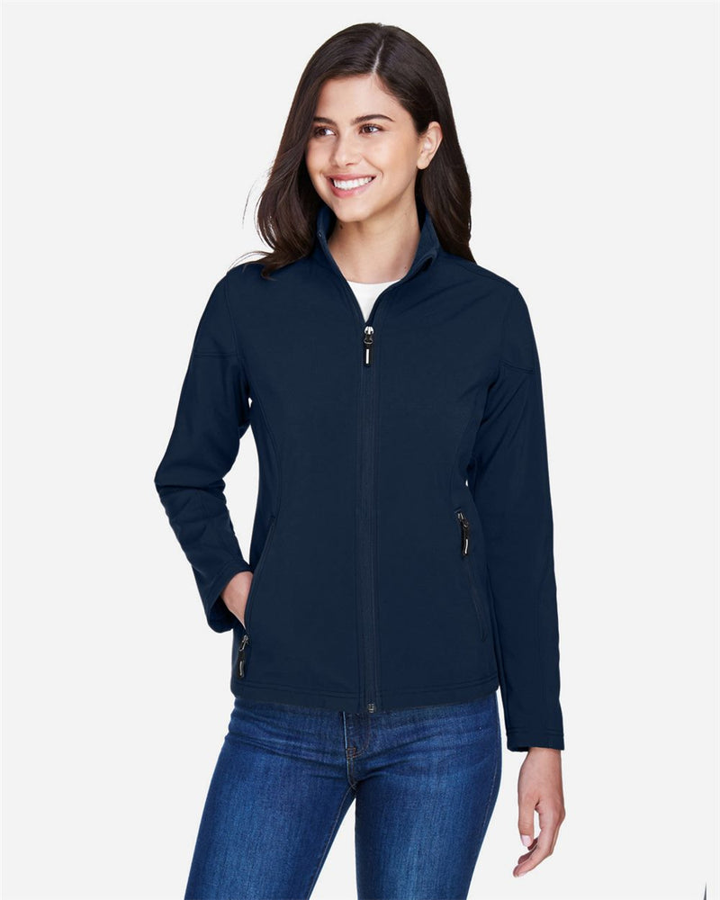 Women's Cruise Two-Layer Fleece Bonded Soft Shell Jacket CORE365 78184