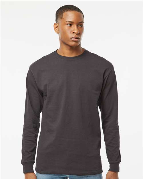 Unisex Gold Soft Touch Long Sleeve T-Shirt M&O 4820