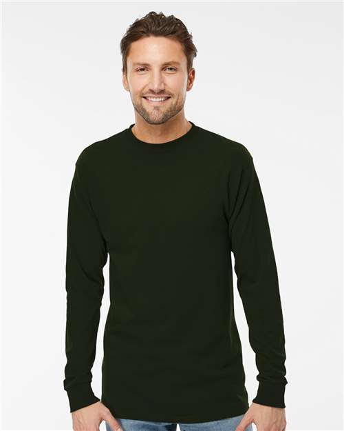 Unisex Gold Soft Touch Long Sleeve T-Shirt M&O 4820
