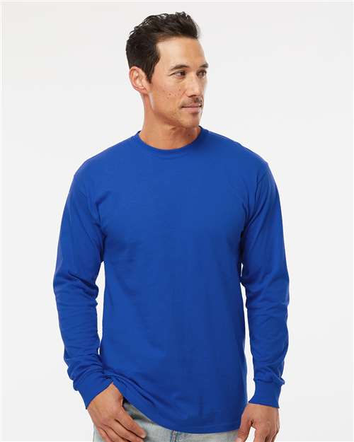 Unisex Gold Soft Touch Long Sleeve T-Shirt M&O 4820