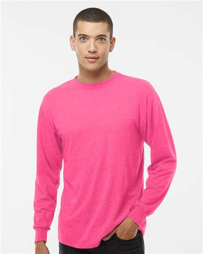 Unisex Gold Soft Touch Long Sleeve T-Shirt M&O 4820
